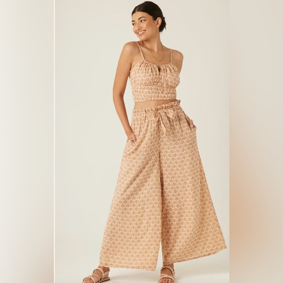 Bila 77 Belted High Waist Wide Leg Pant - Picture 1 of 4